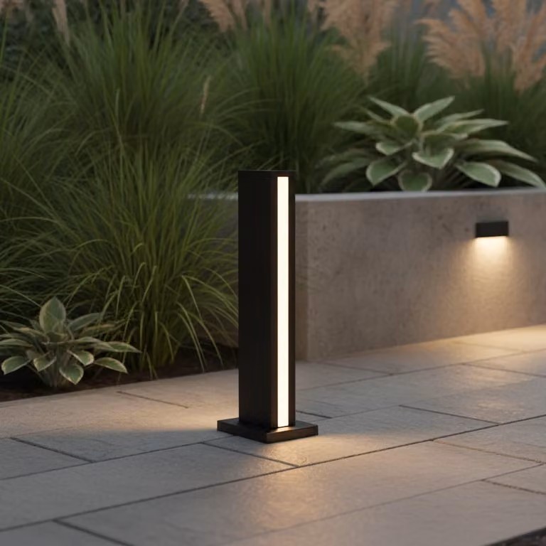 Lyora Sasso moderne LED-tuinlamp grijs 40 cm