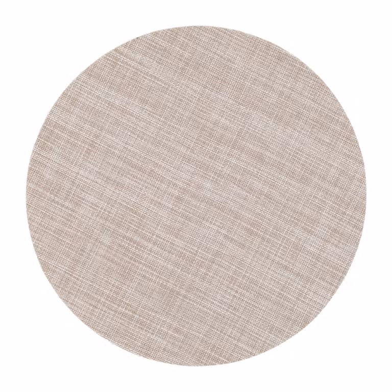 Dixie Sixten placemat rond Oyster white
