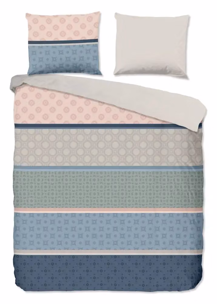 Good Morning Dekbedovertrek Vida - Multicolour - 200 x 220 cm - 100% Katoen Renforcé