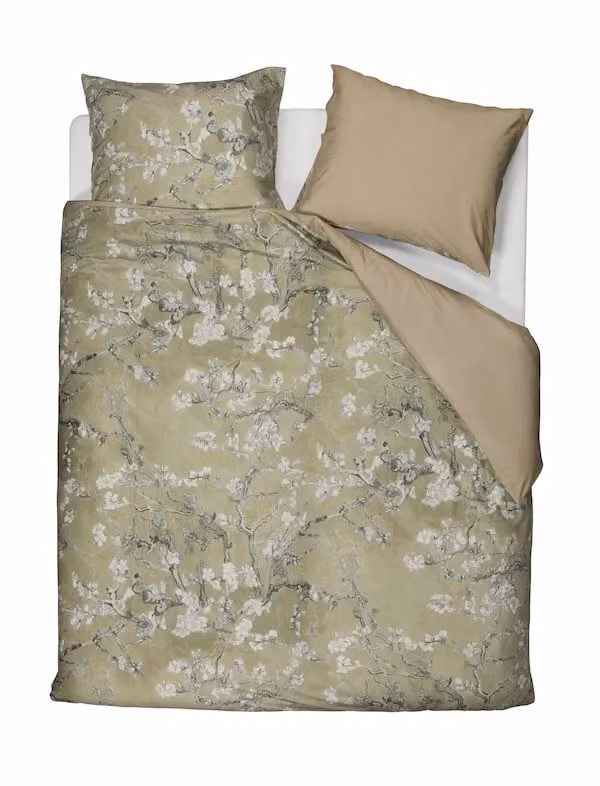 Beddinghouse x Van Gogh Museum Fleur de Velours Goud dekbedovertrek voor volwassenen