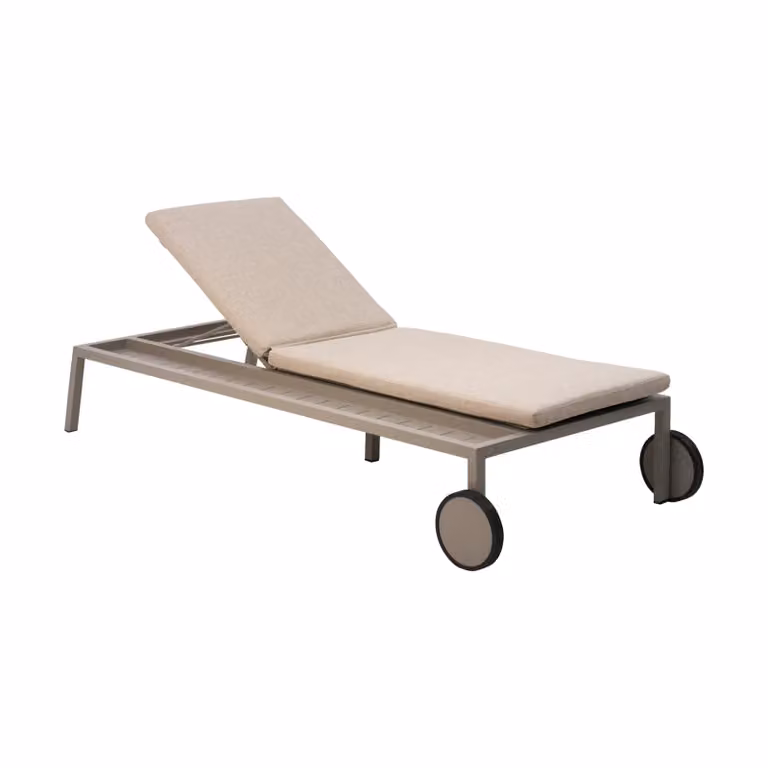 Brafab Samvaro ligbed Khaki 218 x 92 cm