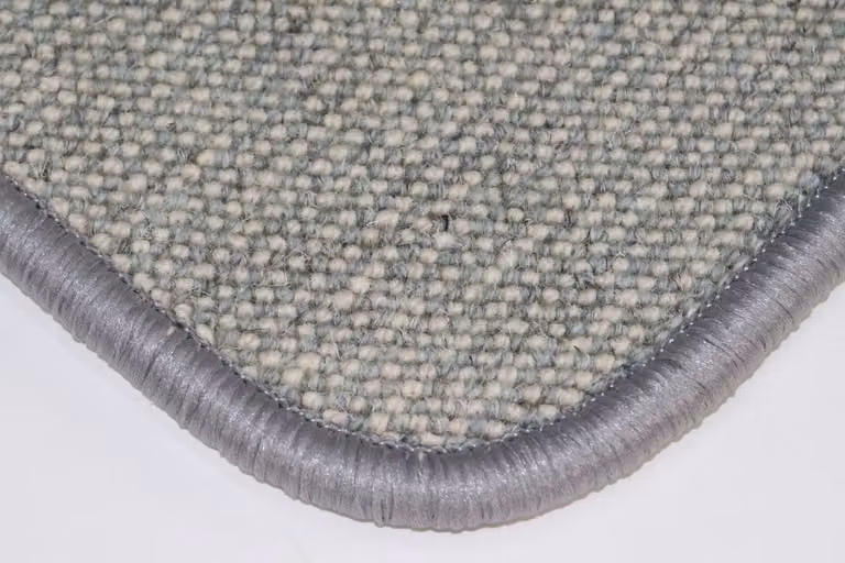 PRIMA Diva Wollen Vloerkleed Loper - Mint, Blauw, Groen en Ecru - B: 60 cm, L: 120 cm