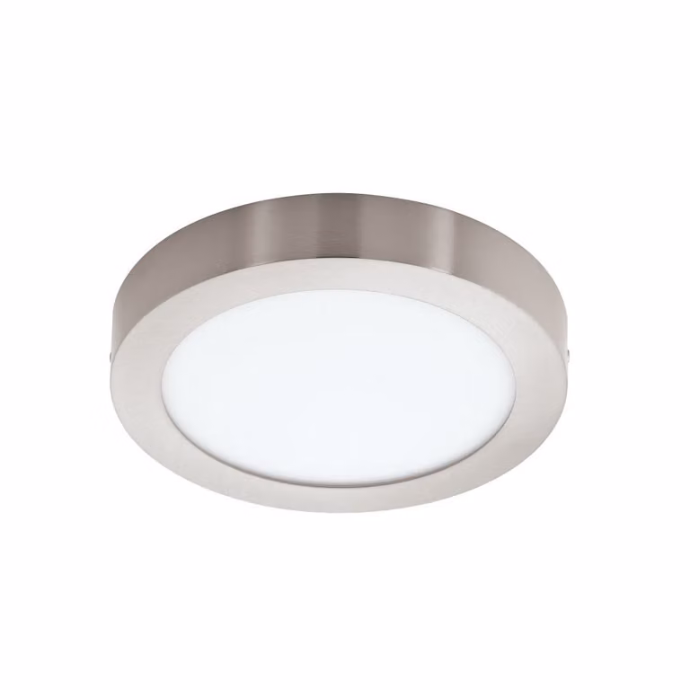 Eglo Fueva-C Round Opbouwlamp, Zilver, Diameter: 30 cm