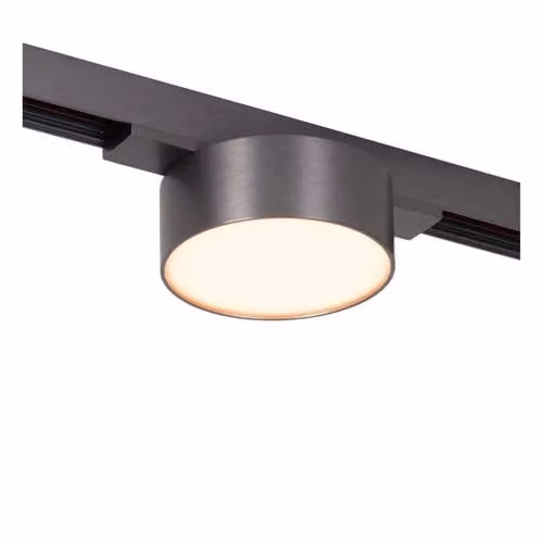 Lucide Aluminium Dimbare LED Railverlichting - Zwart/Chroom