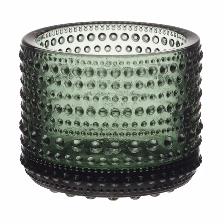 Iittala Kastehelmi waxinelichthouder Dennengroen