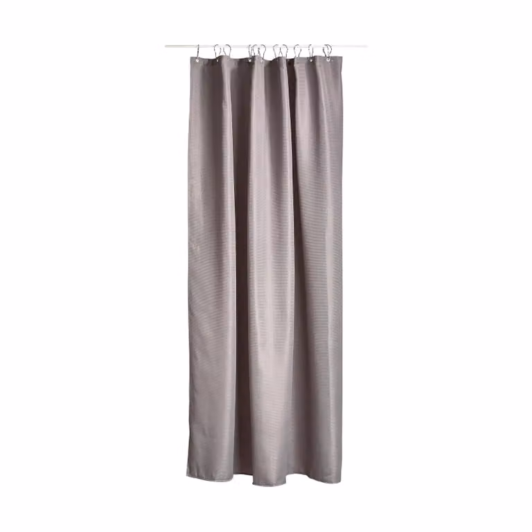 Zone Denmark Lux douchegordijn Grey, B: 180 cm, H: 220 cm