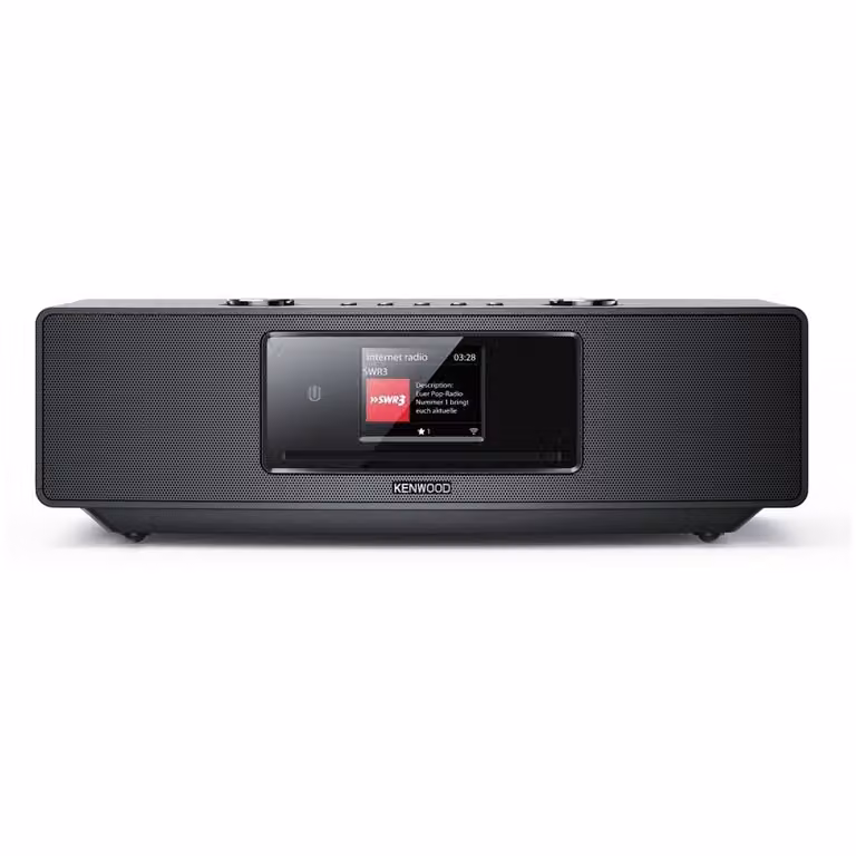 Kenwood CR-ST700SCD Hybride DAB+ Internet Radio met CD-speler en Bluetooth in het zwart