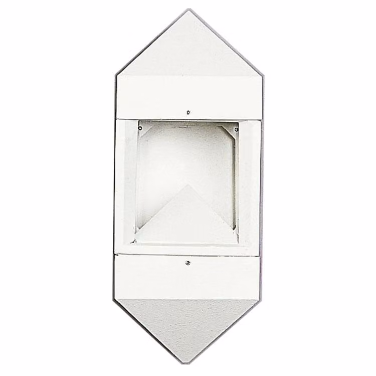Albert Triangle Buitenverlichtingsarmatuur - Wit - 30 cm