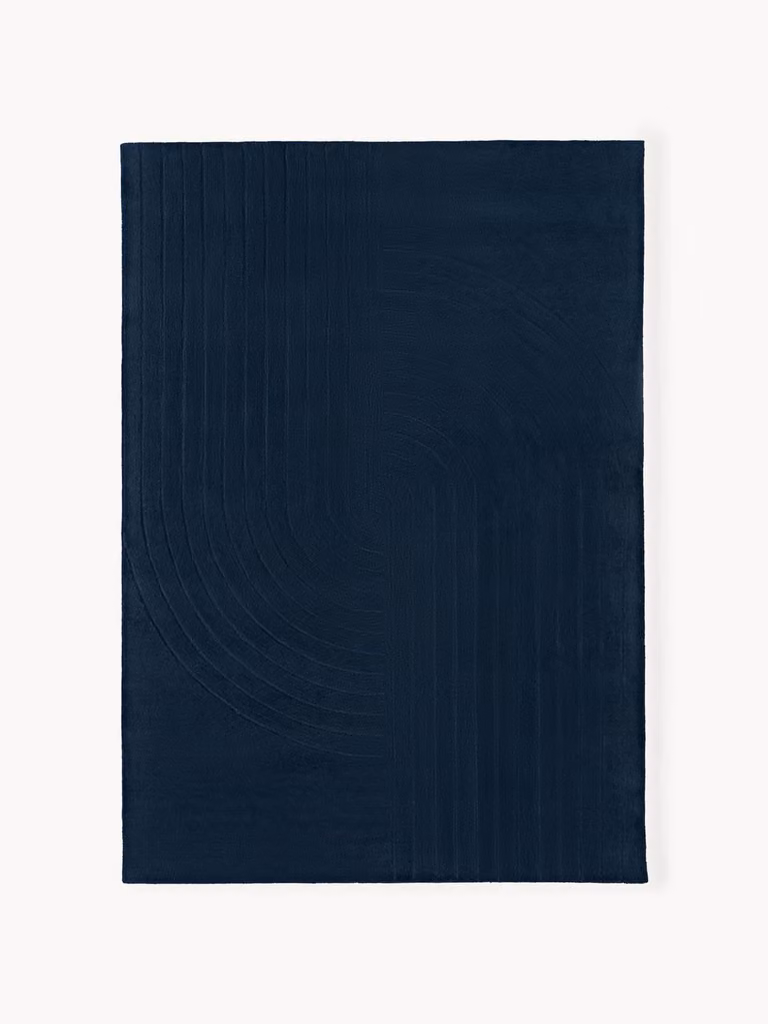 Westwing Collection Mason handgetuft wollen vloerkleed met geometrisch design