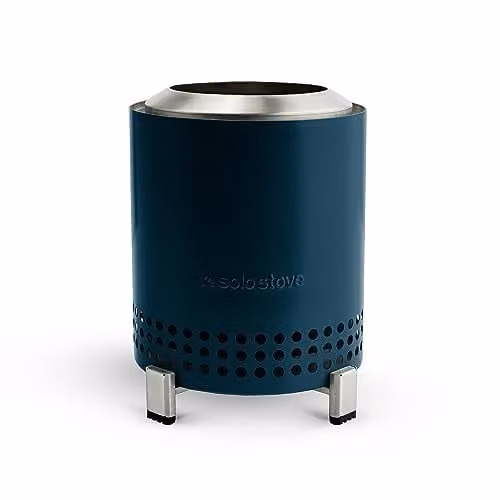 Solo Stove Mesa Vuurplaats voor op tafel met standaard en rookarm, blauw, 17,5 x 13 cm