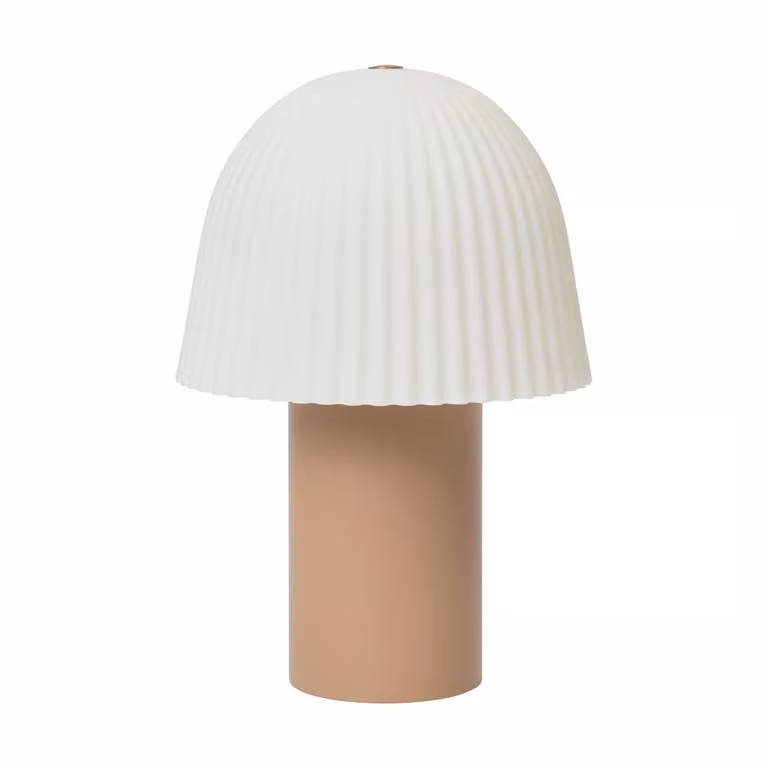 Ferm Living Frill dimbare LED tafellamp Rose/White
