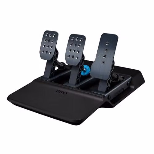 Logitech G PRO Racing Pedals - Race simulatorpedalen met 100 kg laadcelrem, zwart - Geschikt voor PC, PlayStation en Xbox