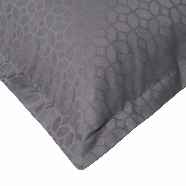 Tempur Home Kussensloop Antraciet - Katoensatijn - 60 x 50 cm