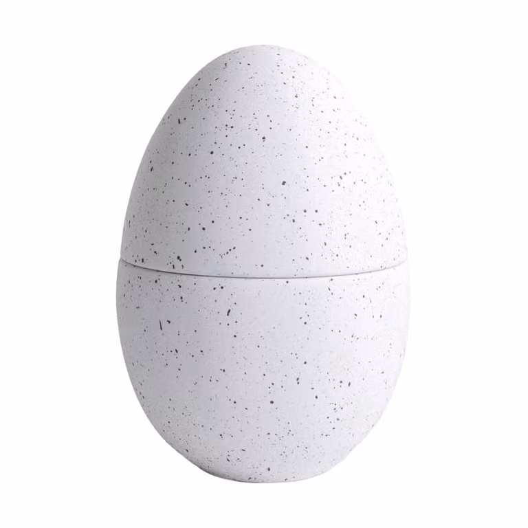 Cooee Design Bonbonnière kom White-mud 18 cm