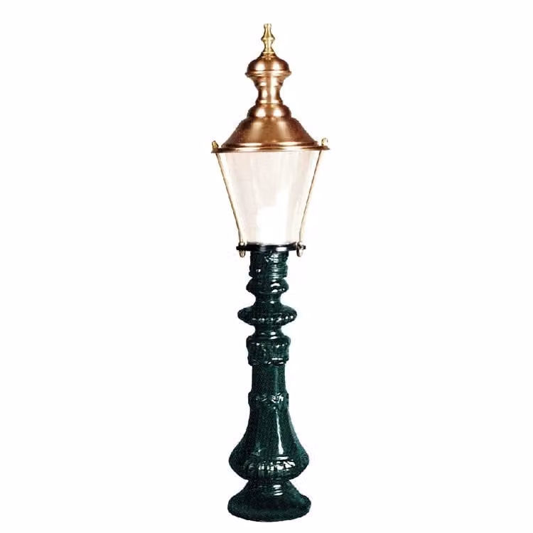 KS Verlichting Nostalgische Staande Lamp Breda B 206 Antraciet/Zwart