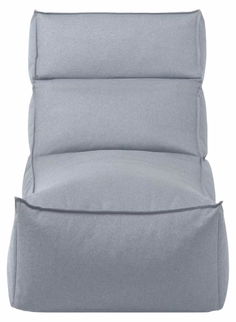 Blomus Stay Terasa Stoel met Beklede Zitting en Rugleuning in Blauw