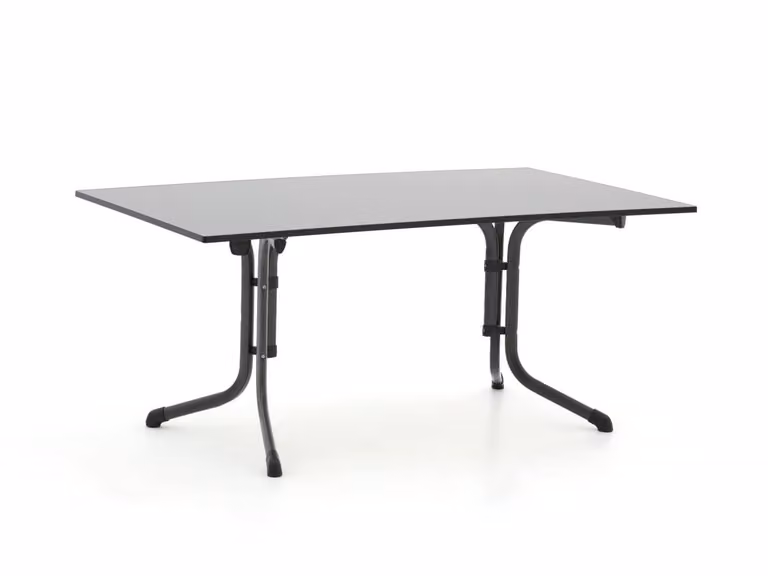 Sieger Inklapbare Rechthoekige Tuintafel in Anthracite