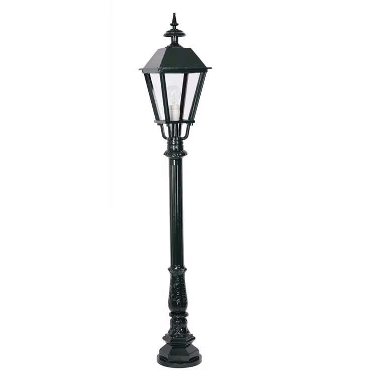 KS Verlichting Wells Tuinlamp Lantaarn - Zwart