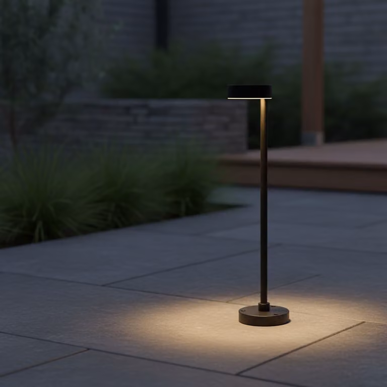 Lyora Design LED-padverlichting zwart aluminium 63 cm