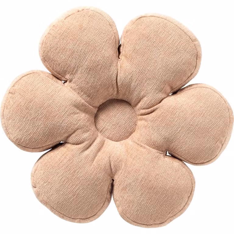 Sierkussen Bloom Rose Tan 43 x 43 x 8 cm