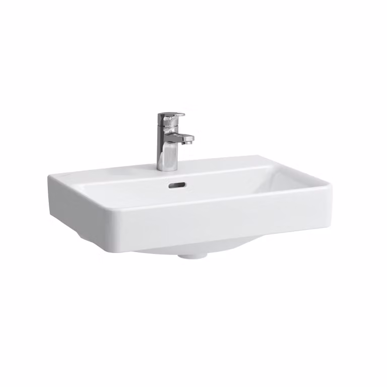 Laufen Wastafel PRO S 550x380 mm Komp m ÜL 1 HL we H8189580001041 undermount