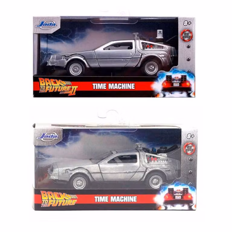 Jada Toys Loopauto Tijdmachine Terug naar de toekomst