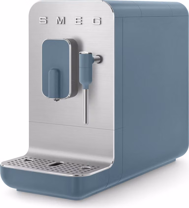 Smeg BCC12SBMEU espressomachine met ingebouwde molen, 1,4 liter, blauw