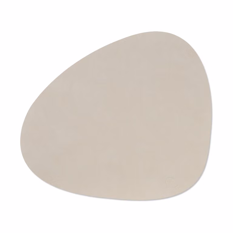 Lind DNA Nupo Placemat Curve L Oester Wit