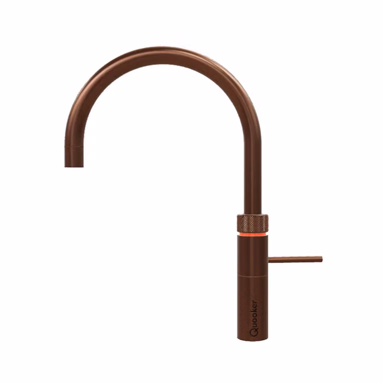 Quooker COMBI Fusion Round kranen in Rosé Koper