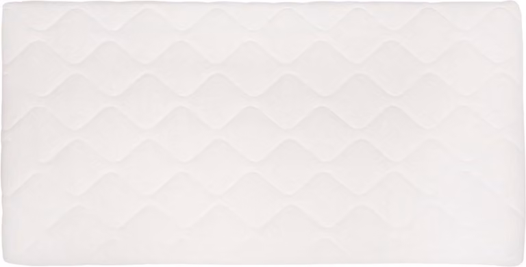 Quax Bedmatras met zipper en comfort foam, B/D/H: 120 x 60 x 11 cm