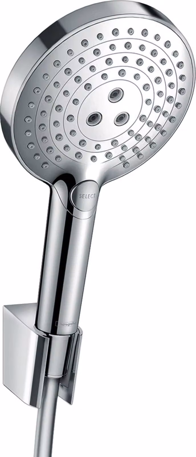 Hansgrohe Raindance Select S douchekop met 1,25 meter slang