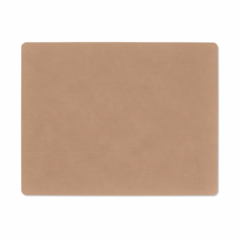 LIND DNA Corduroy placemat vierkant L Nougat