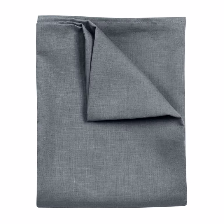 Scandi Living Clean linnen tafelkleed Smokey Blue B: 145 cm, L: 350 cm