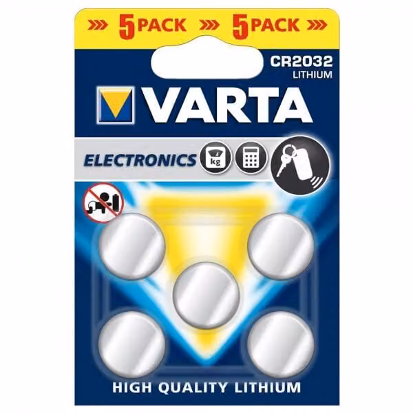 Varta knoopcel batterijen CR2032