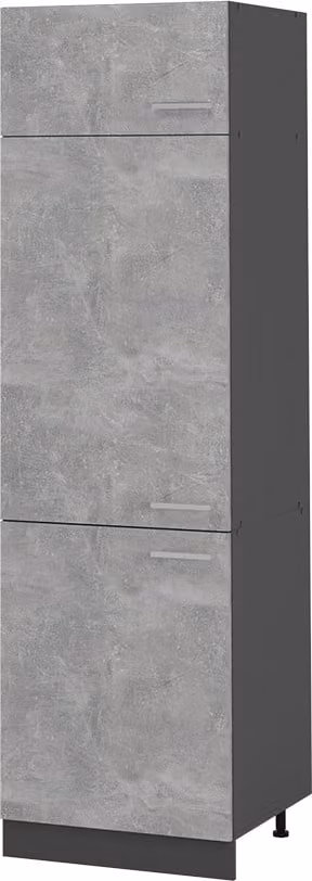 Vicco R-Line Koelkast ombouwkast Beton 60 cm, Model 54021
