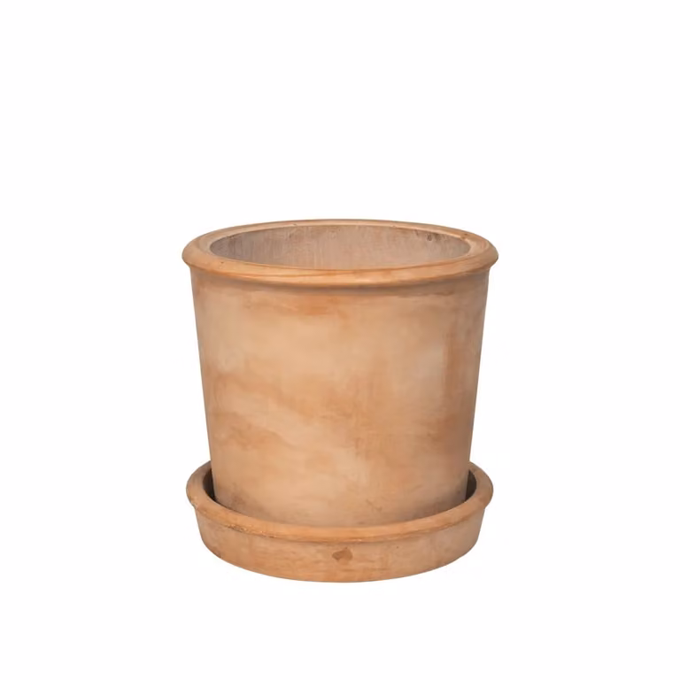 Broste Copenhagen Rolf bloempot terracotta Ø37cm