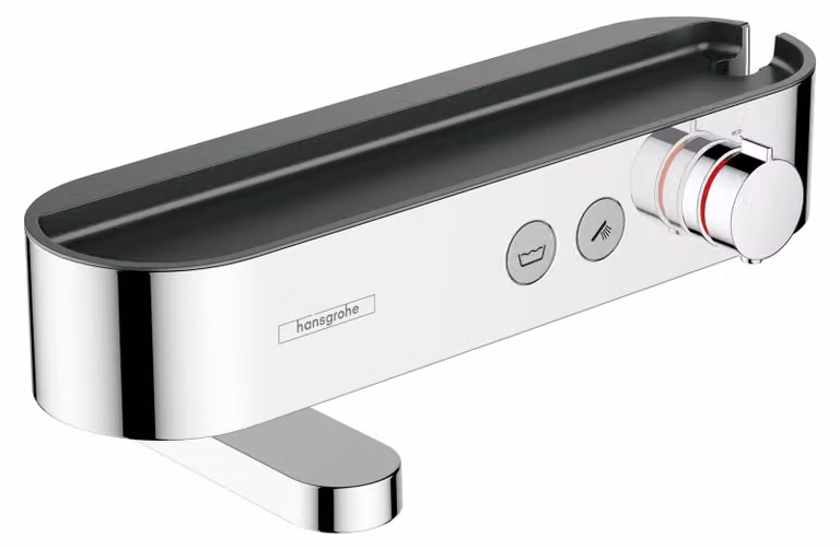 Hansgrohe ShowerTablet Select thermostaatkraan voor bad en douche, chroom, 400 mm