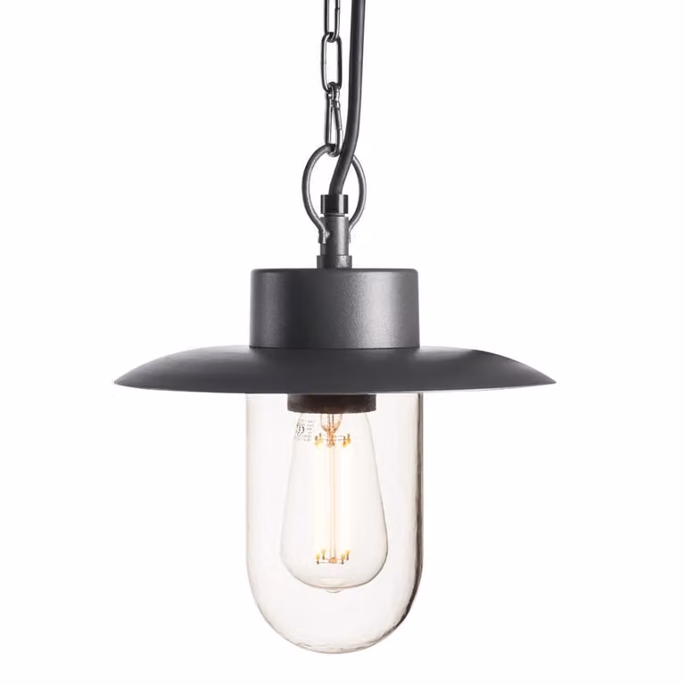 SLV Molat hanglamp antraciet E27 IP44 voor tuin en terras