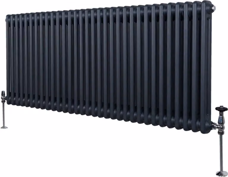 Monster Shop Traditionele radiator met 2 kolommen - Anthracietgrijs - 60 x 146,2 cm