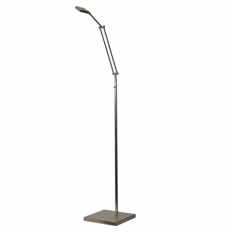 Masterlight Denia 1 Vloer leeslamp - Zwart