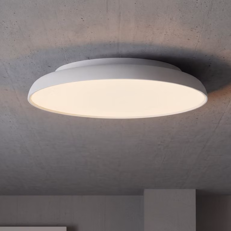 Lyora Plafondlamp Linus wit Ø 60 cm
