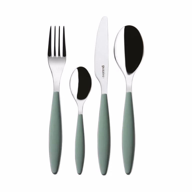 Guzzini Feeling bestekset Green lagoon, 24 delig