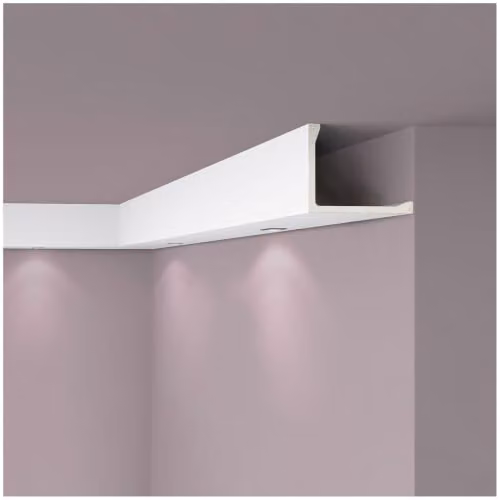 L2 ARSTYL Plafondlijsten van NOËL & MARQUET (NMC) - 3 stuks - Polyurethaan - H x B x L: 20 x 25 x 200 cm