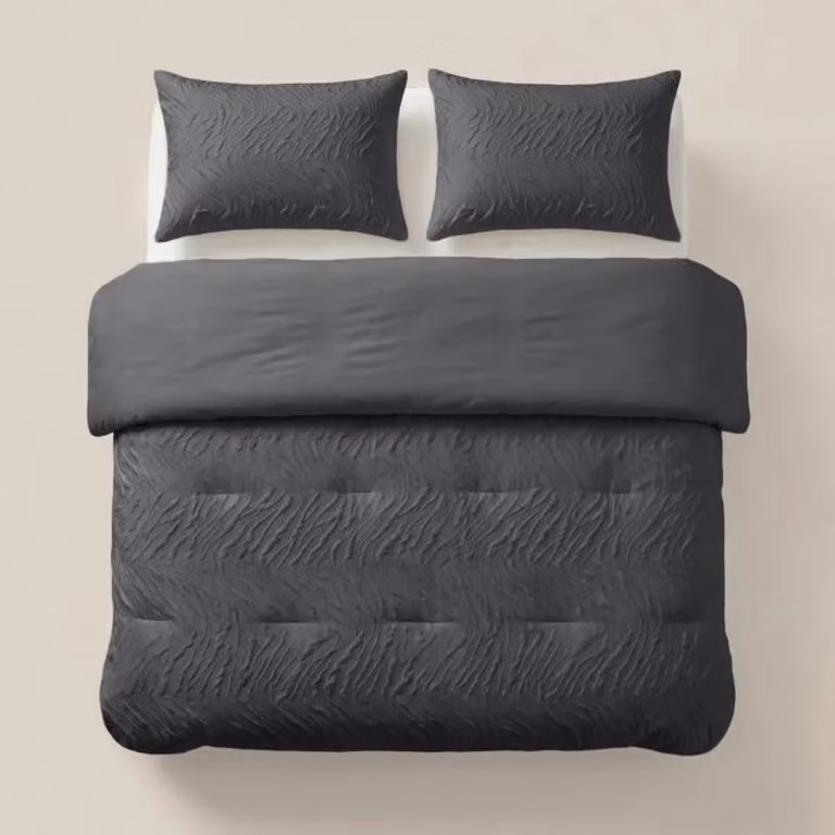 Sleeptime Lazy Dekbed Salva Grijs met Kussenslopen B/D: 240 x 200 cm
