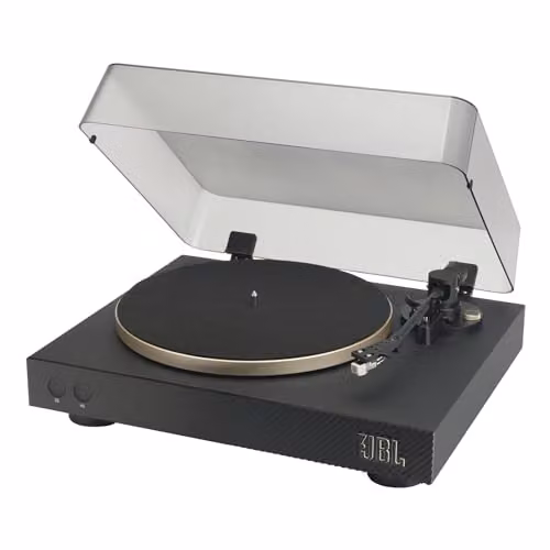 JBL Spinner BT Bluetooth Platenspeler - Zwart/Goud