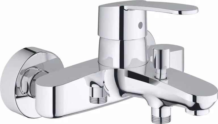 Grohe Eurostyle C badkraan met wandmontage, intrinsiek veilig, chroom