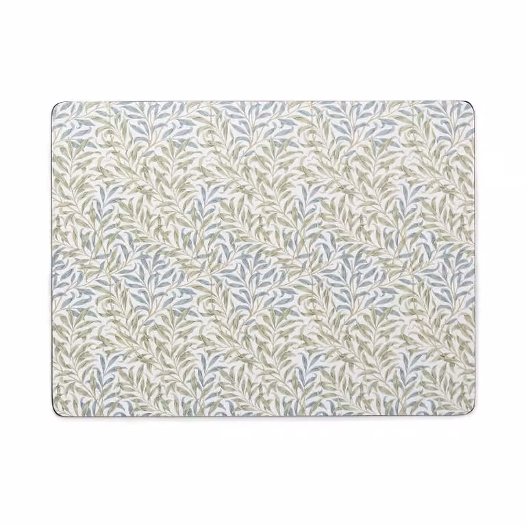 Pimpernel Willow Bough placemat blauw-groen 30 x 40 cm