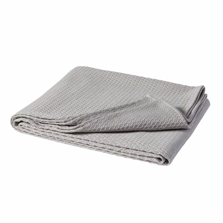 Scandi Living Kimono bedsprei - Concrete (grijs) - 139 x 260 cm