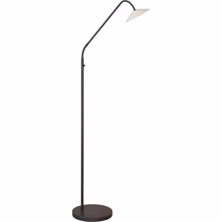 Masterlight Ceppo Staande leeslamp zwart en wit