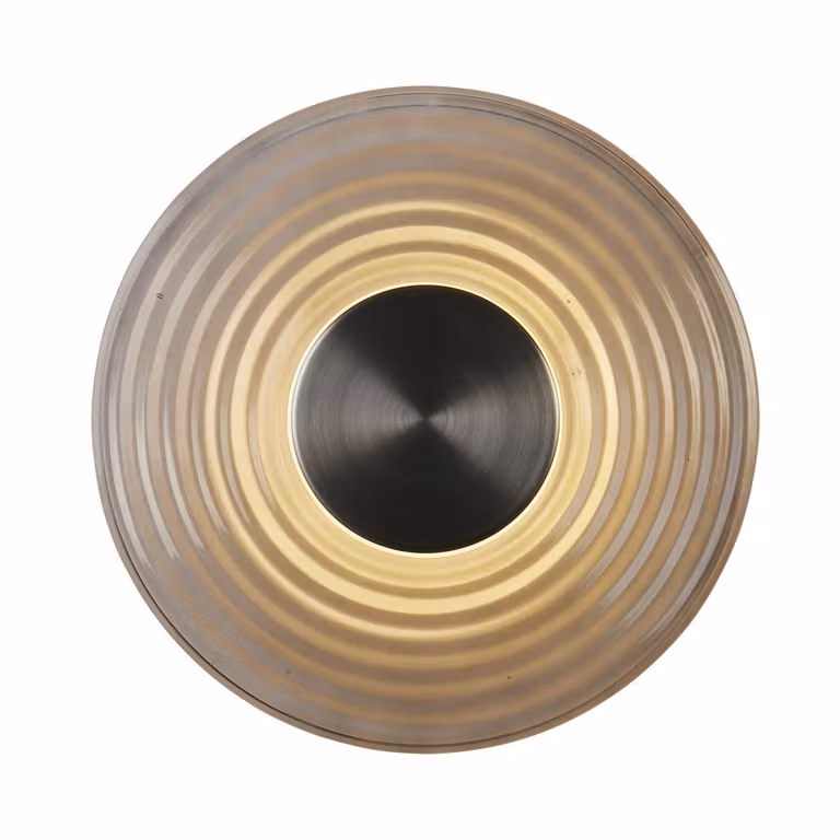 Cleo Searchlight Wandlamp nikkel - 32210GY - Zilver